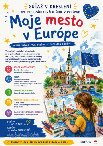 Mladí umelci ukázali, ako vidia Prešov v Európe